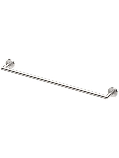 24 inch Glam Towel Bar in Satin Nickel.